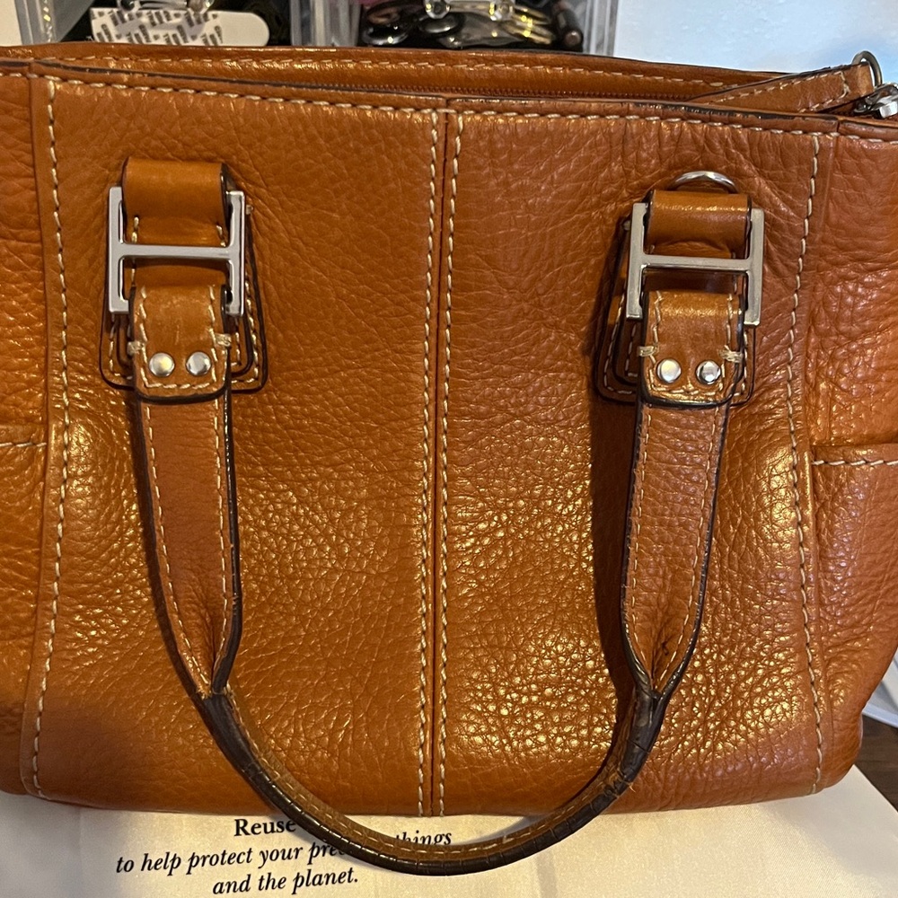 Fossil Brown Leather Bag